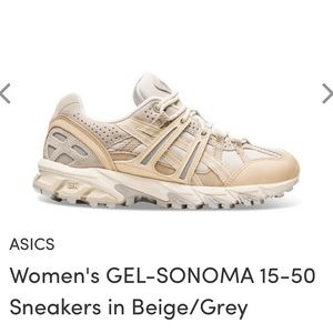 BRAND NEW lightly worn ✨ASICS
Women's GEL-SONOMA 15-50 Sneakers in Cream ASICS